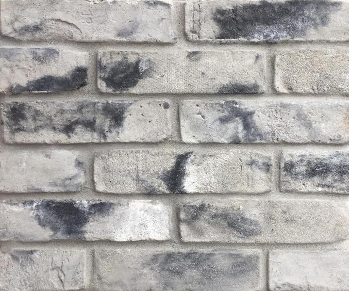 rusztikus szürke loft téglaburkolat