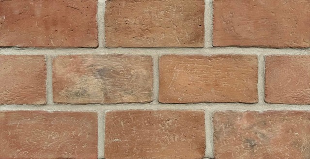 szeletelt t�gla barn�s v�r�s rusztikus